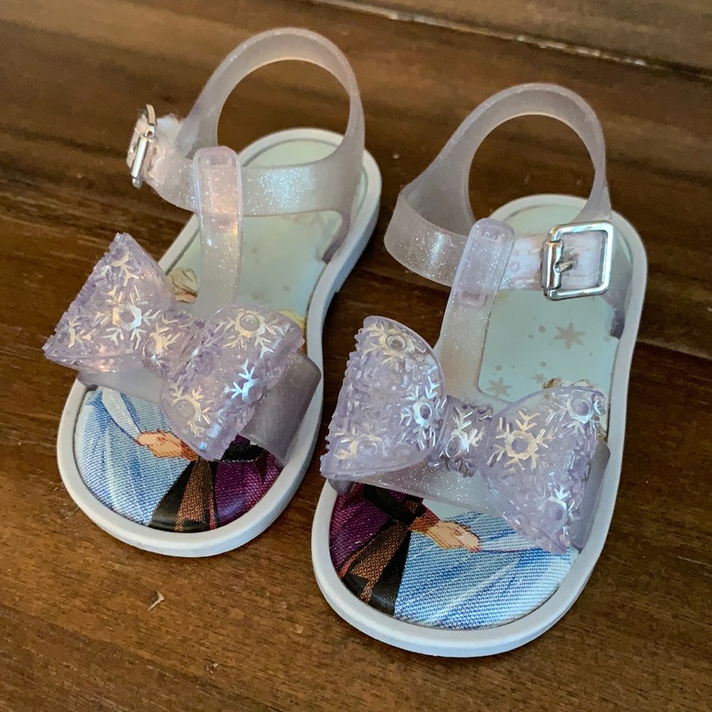 Mini Melissa Frozen Bow Sandals
